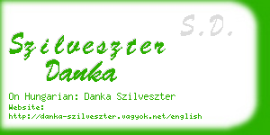 szilveszter danka business card